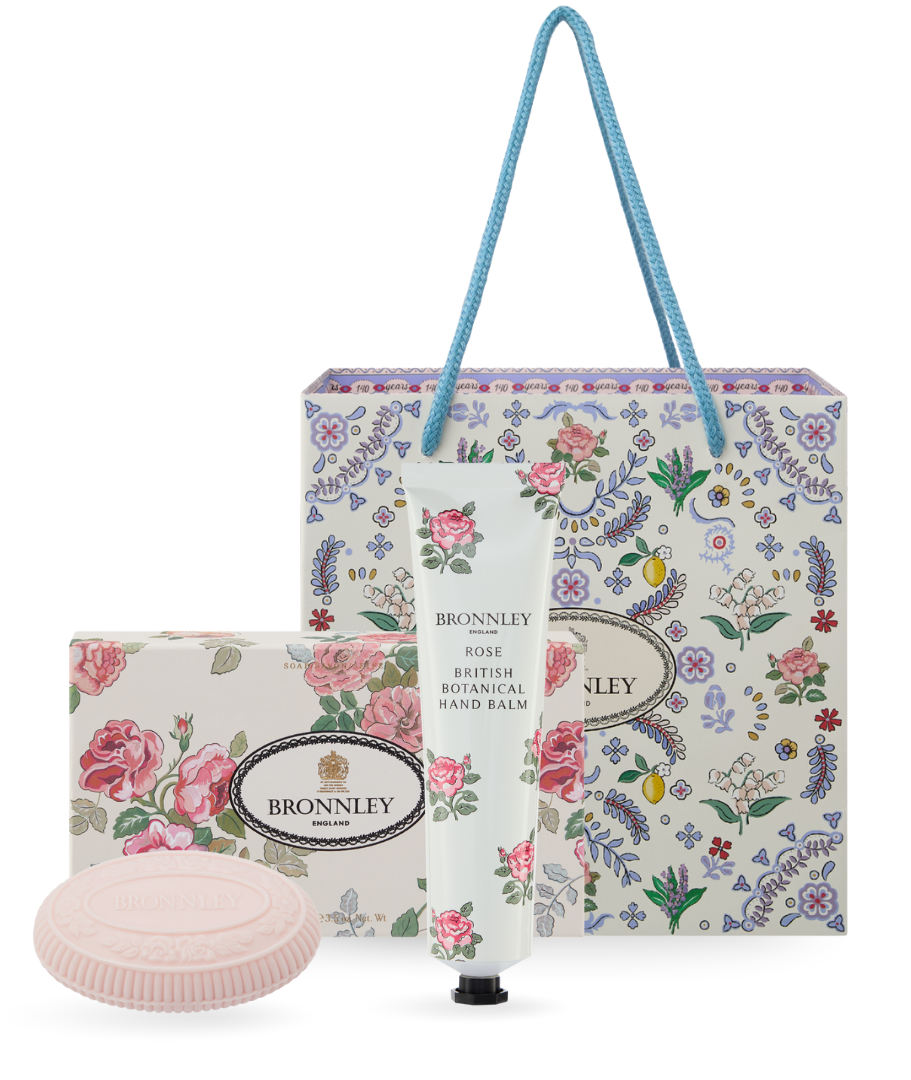 Rose Hand Care Set with Gift Bag