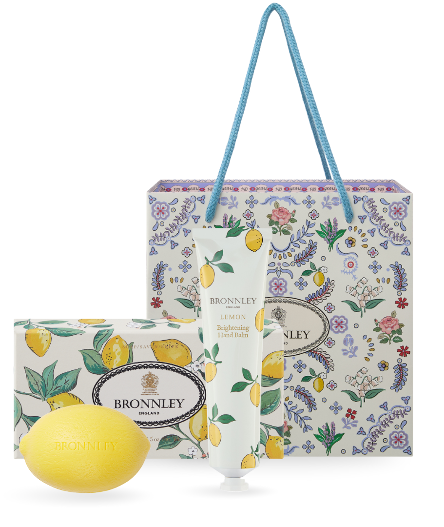 Lemon Hand Care Set with Gift Bag