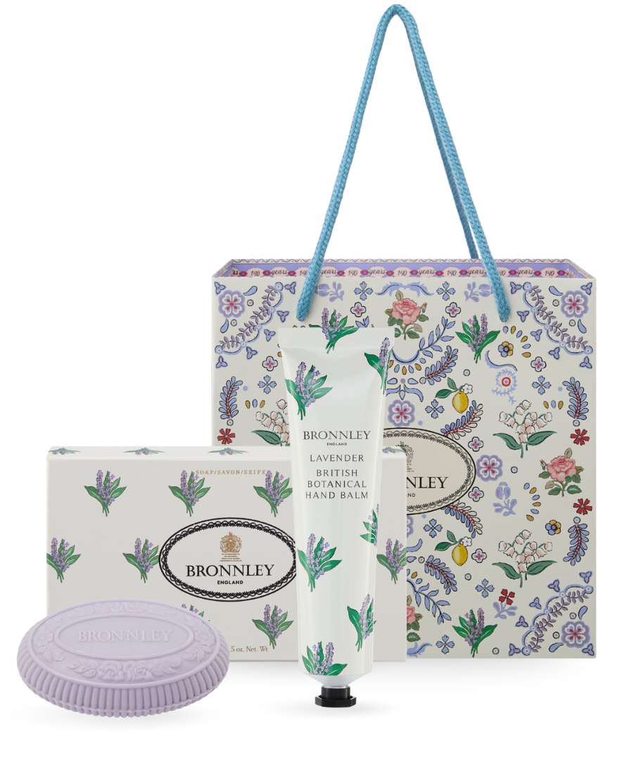 Lavender Hand Care Set with Gift Bag